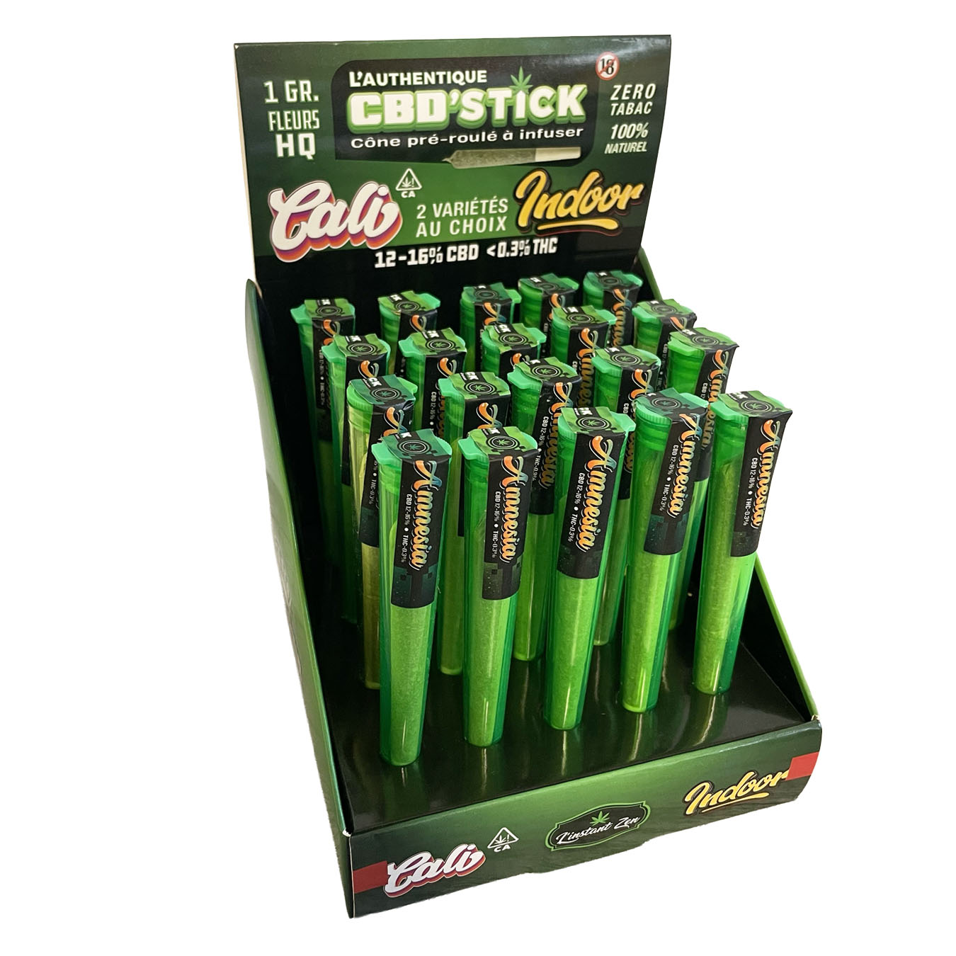 Amnesia - CBD Premium - Pre Rolls – Image 2