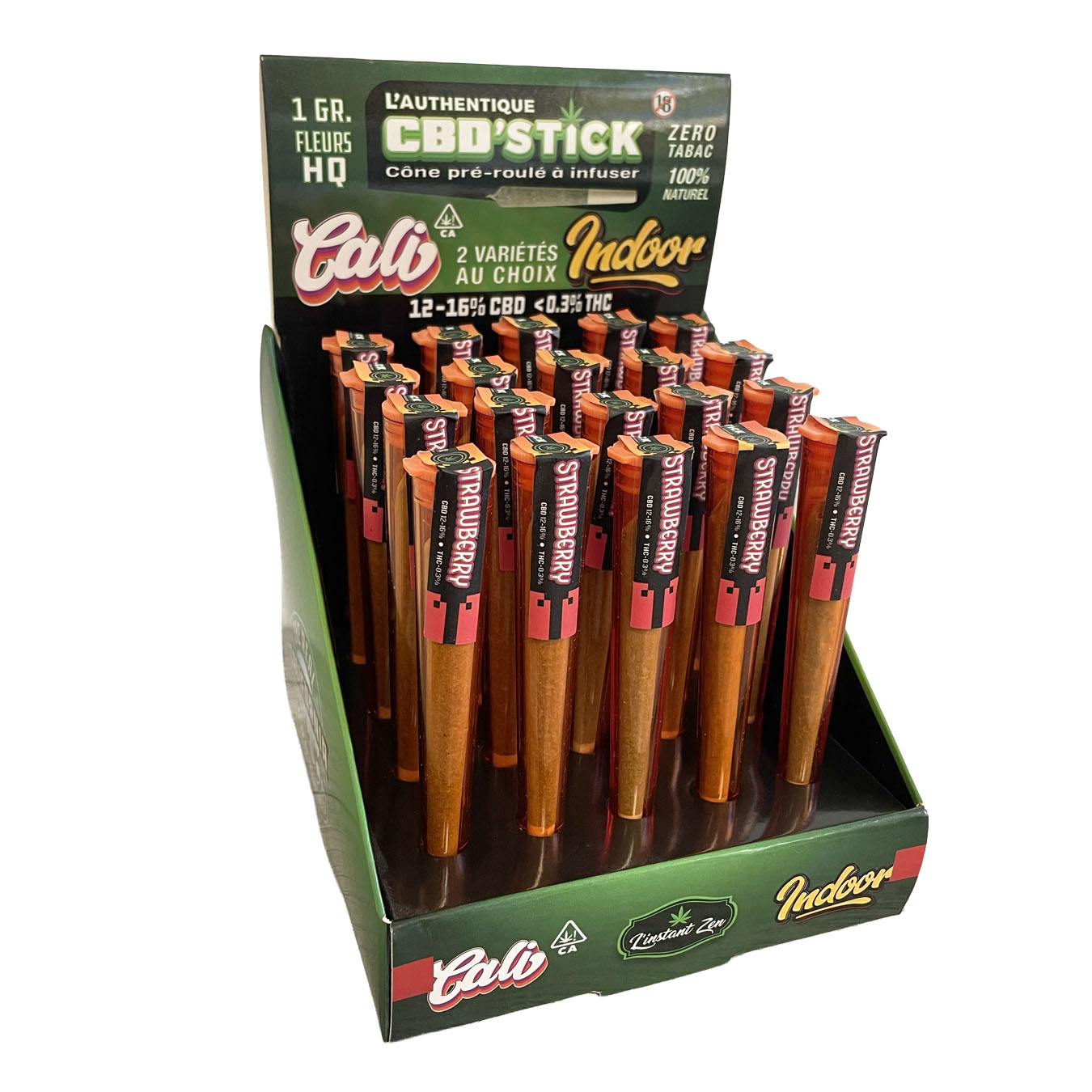 Strawberry - CBD Premium - Pre Rolls – Image 2