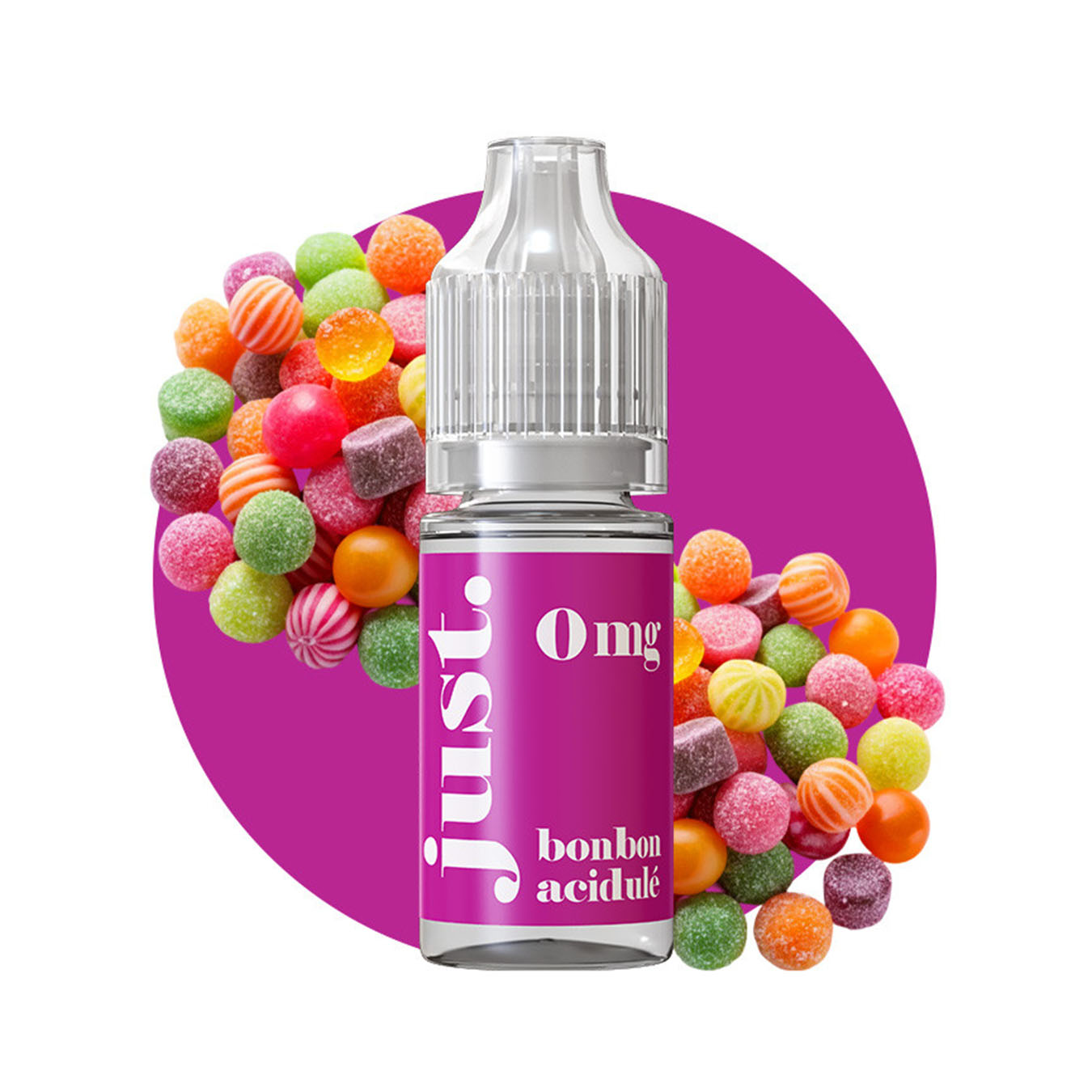 Just 10ml - E-Liquide x5 - Bonbon Acidulé