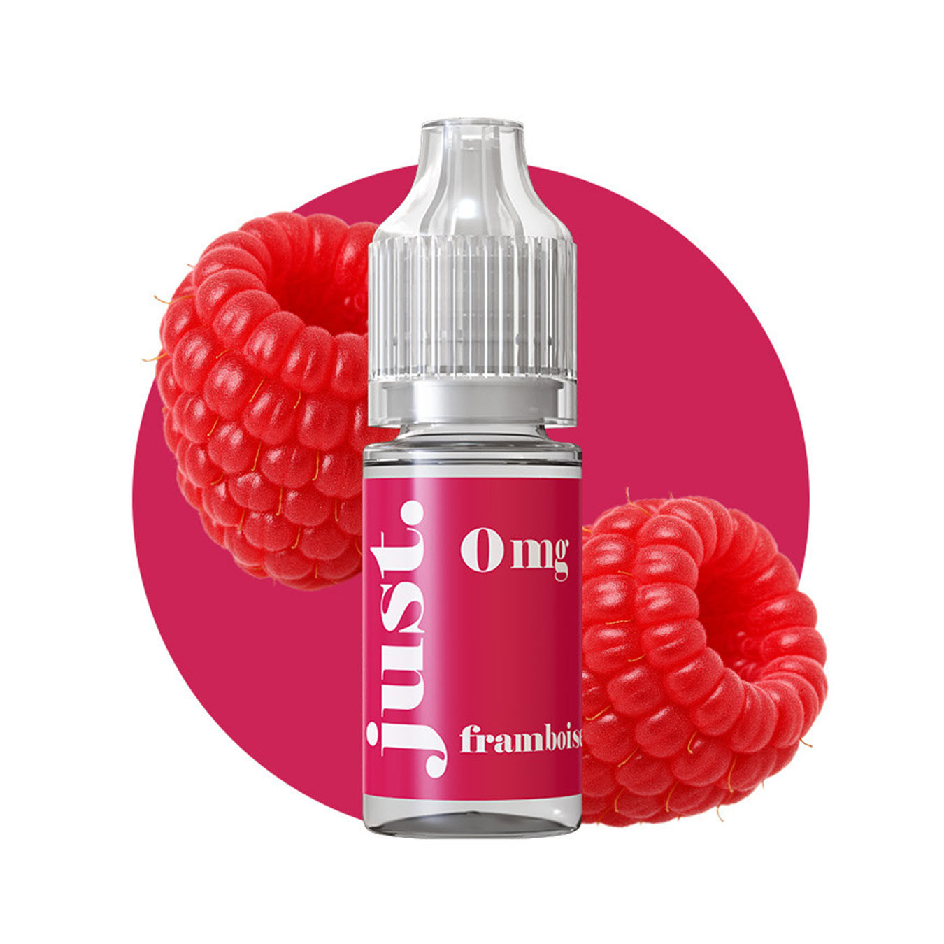 Just 10ml - E-Liquide x5 - Framboise