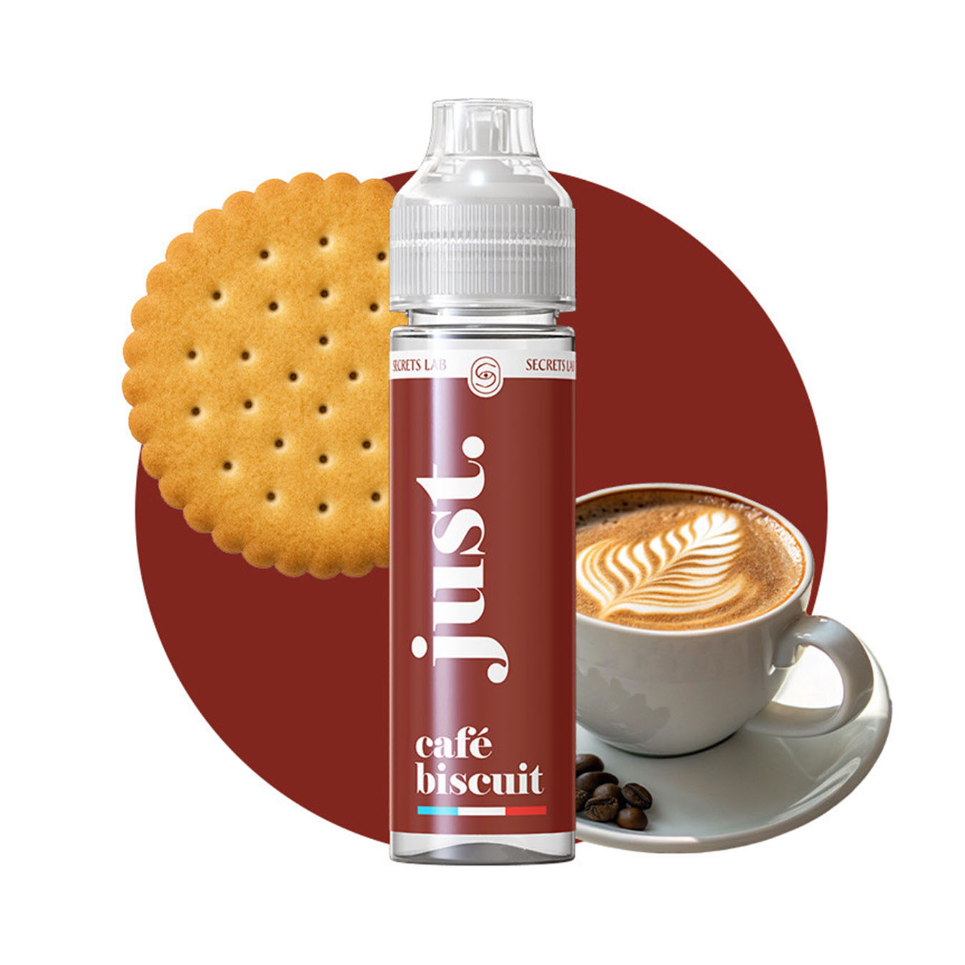 Just 50ml - E-Liquide - Café Biscuit